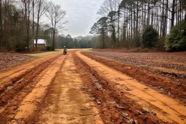 Gravel Groove Dirt Road fietsfoto