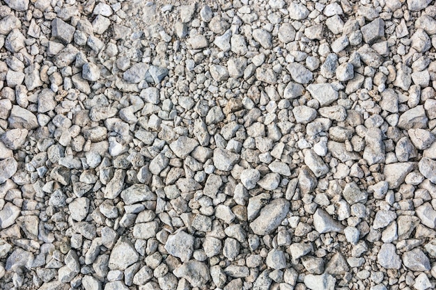 Gravel stone isolated texture