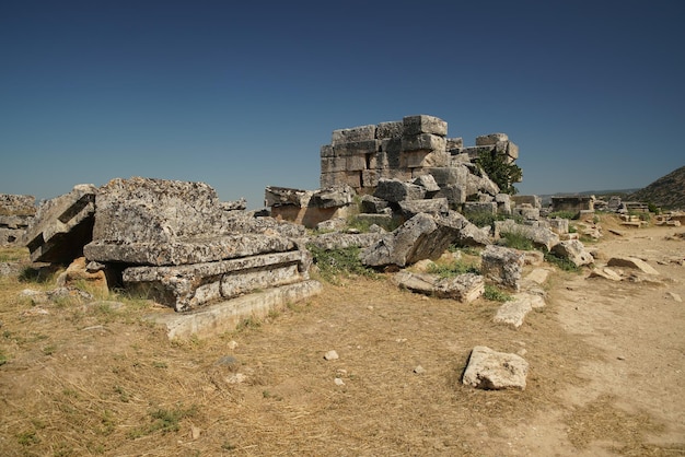 Graven bij Hierapolis Oude Stad Pamukkale Denizli Turkiye