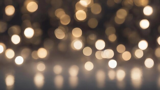 Gray abstract bokeh background from nature environment white blur abstract christmas lights