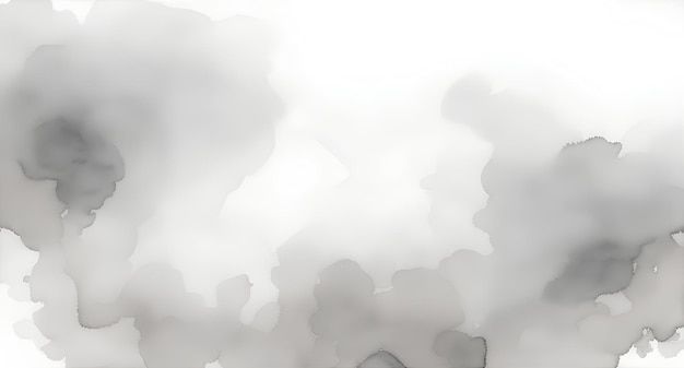 Gray Abstract Watercolor Background