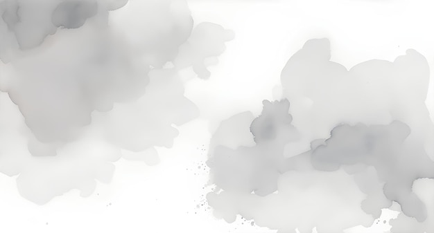Gray Abstract Watercolor Background