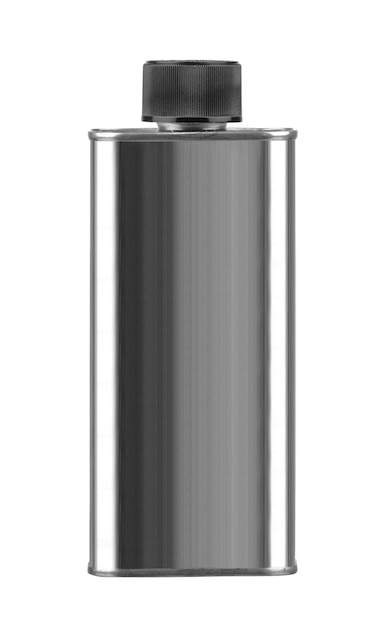 gray aerosol spray metal bottle can
