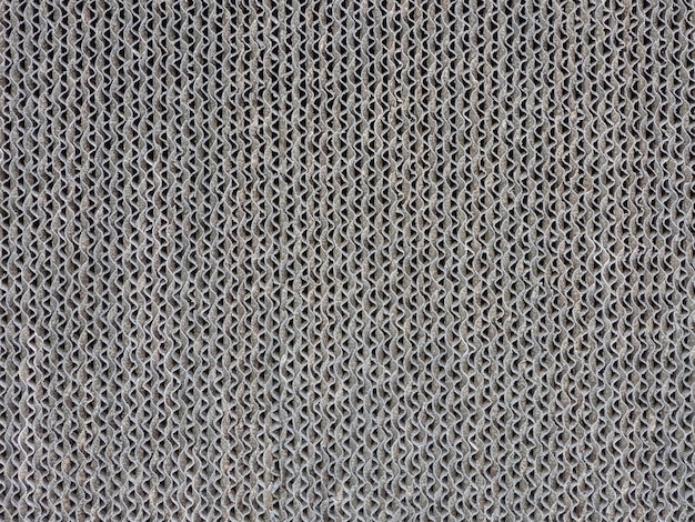 Gray background of pattern corrugated paper filter