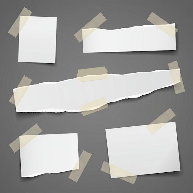 灰色の背景にはいくつかの紙の切片がありその上にノーと書かれています