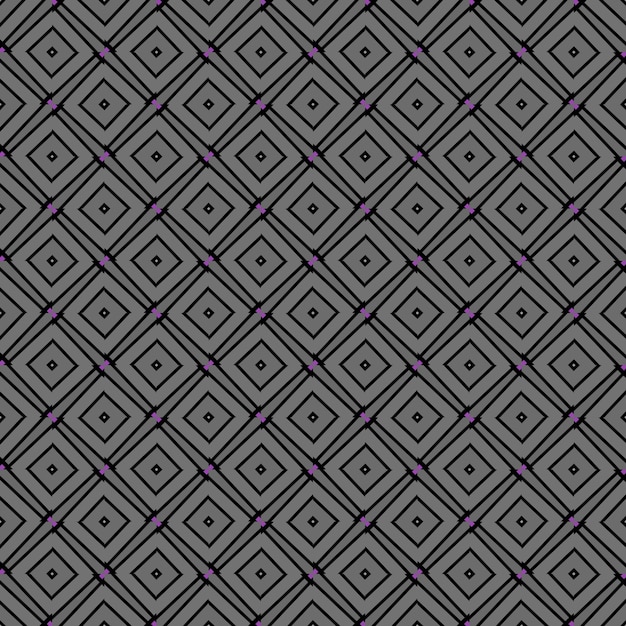 A gray and black pattern with a square in the middle.