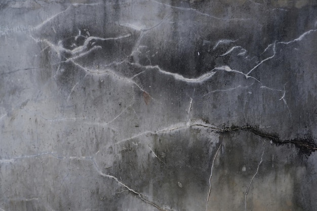 gray and black wall background with cracked and grunge texture