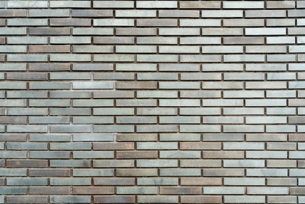 Gray brick wall Architectural background