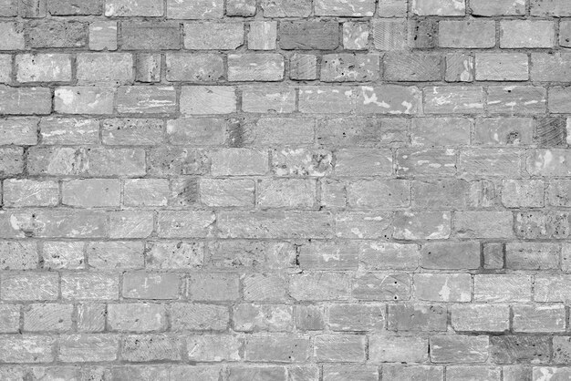 Photo gray brick wall background texture