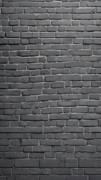 Gray brick wall background