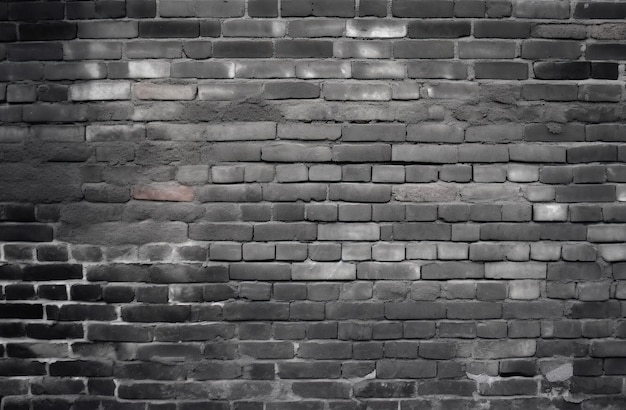 Gray brick wall