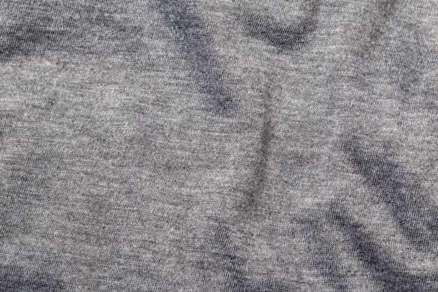 Gray color fabric cloth polyester texture and textile background.