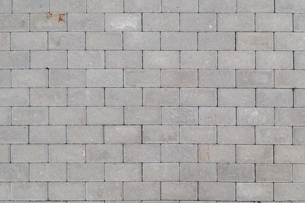 Gray concrete sidewalk pavement texture and background