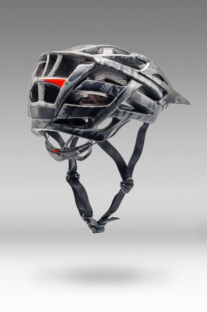 Gray Cycling Helmet