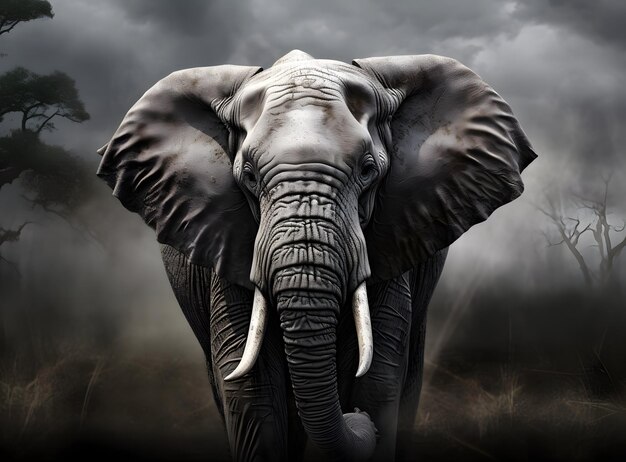 Gray Elephant