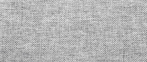 Gray fabric texture linen woven canvas as background