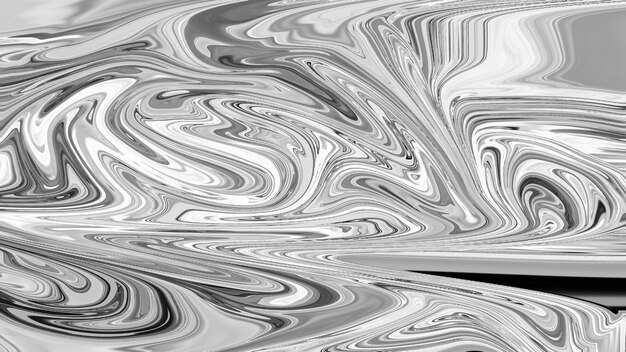 Gray fluid art marbling paint textured background