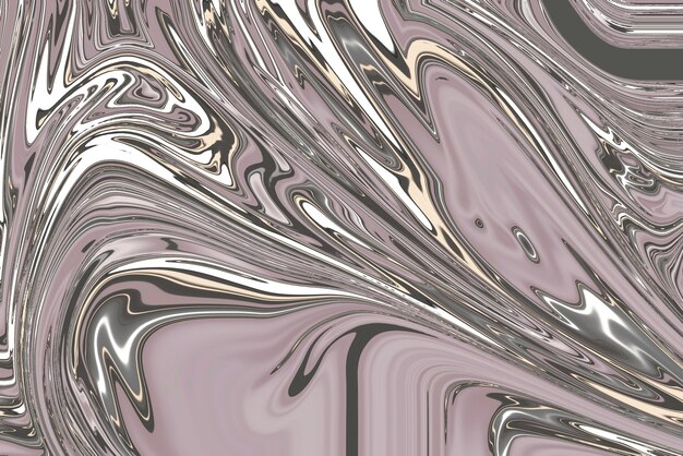 Gray fluid art marbling paint textured background