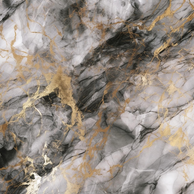 Gray and gold texture marble background