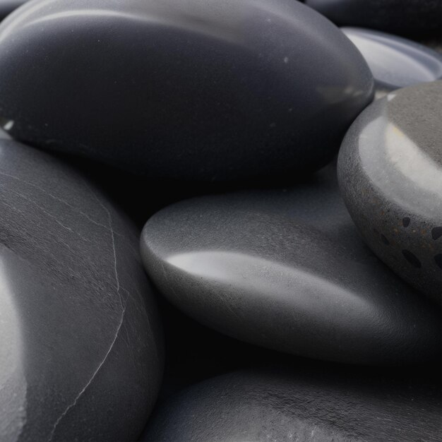 gray gravel stones background