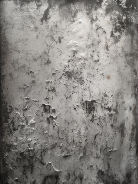 Gray grunge textured metal wall closeup