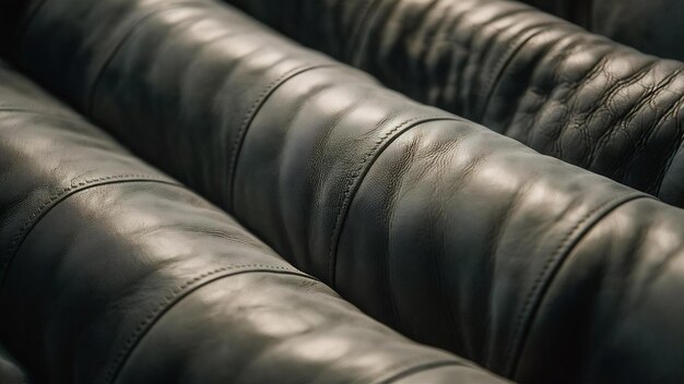 Gray leather textures