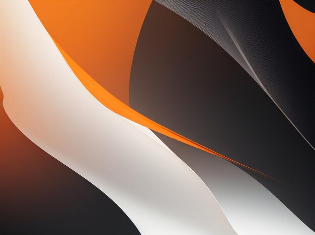 Gray OrangeBlack Color Gradient Background Dynamic Fusion with Grainy Texture