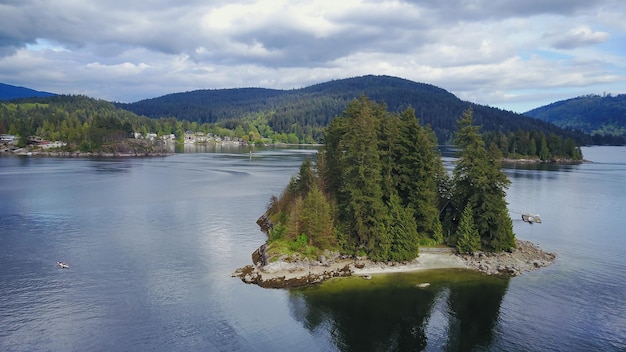 Gray Rocks-eiland in Deep Cove North Vancouver