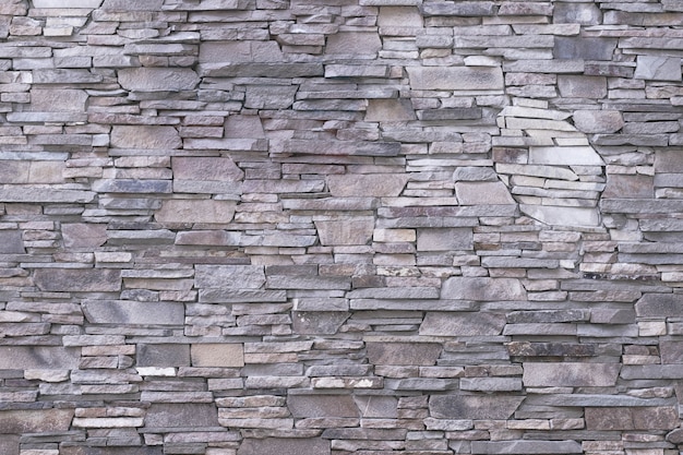 Gray stone wall background.