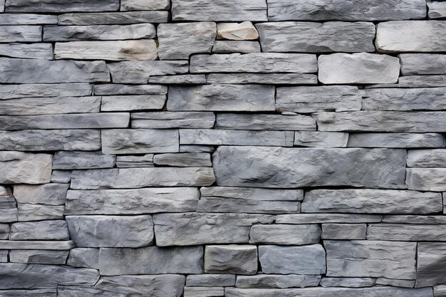 Photo gray stone wall background