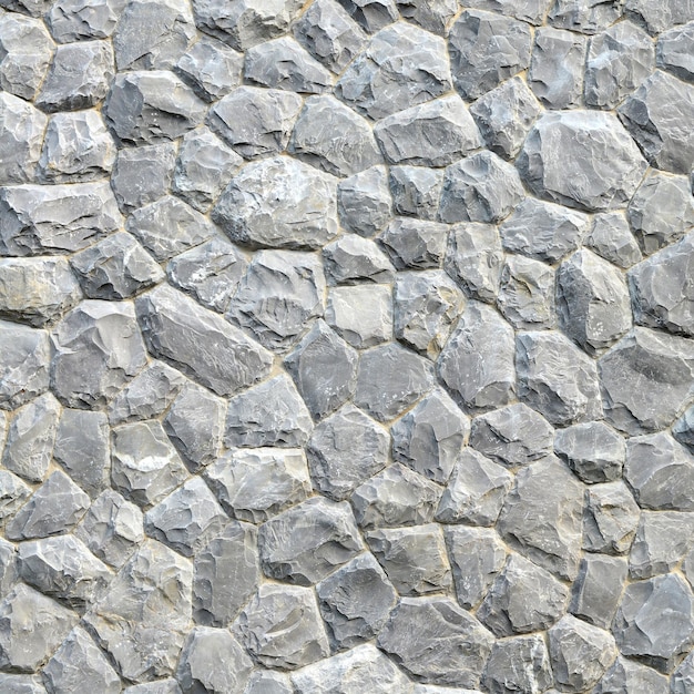 Gray stone wall texture and background