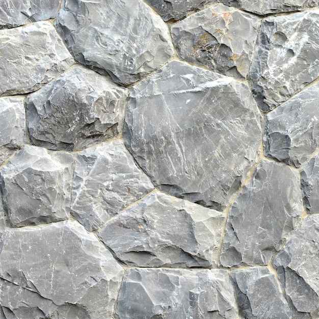 Gray stone wall texture and background