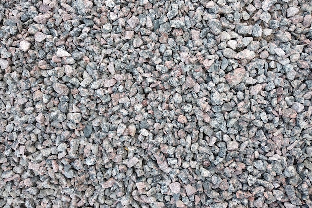 Gray stones top view background