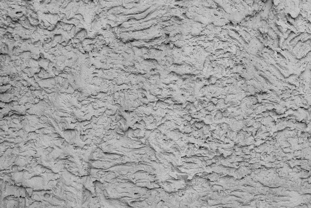 Gray stucco on wall