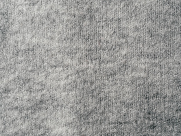 Gray sweater fabric texture