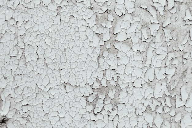 Gray texture of old cracked paint grunge background