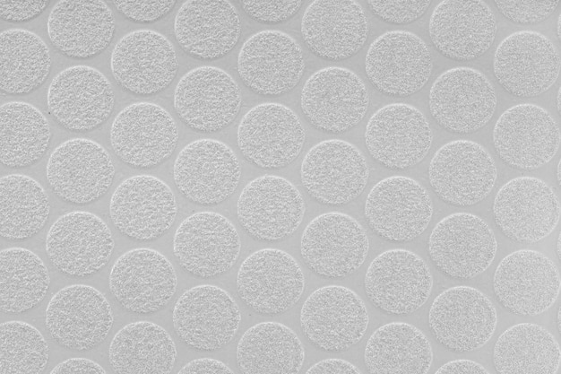 Gray textured vinyl background Dot pattern Full frame