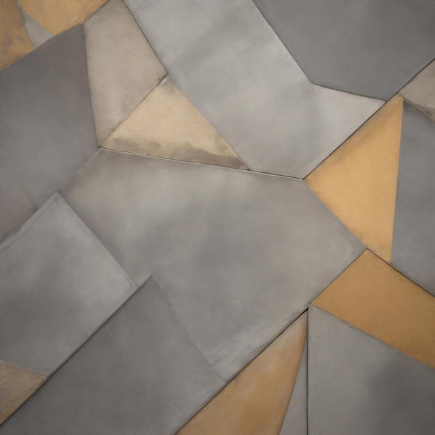 A gray tile with a triangle on the bottom.