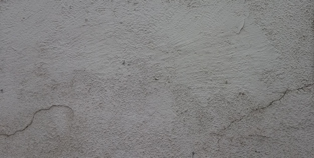 Foto un muro grigio con una crepa.