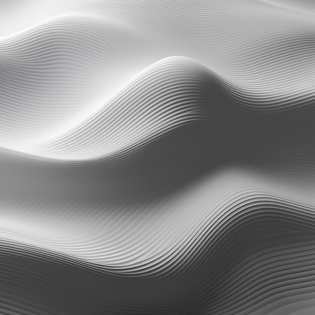 Gray wave background