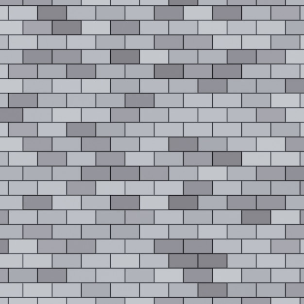 Gray white brick wall with shabby structure horizontal wide brickwall background