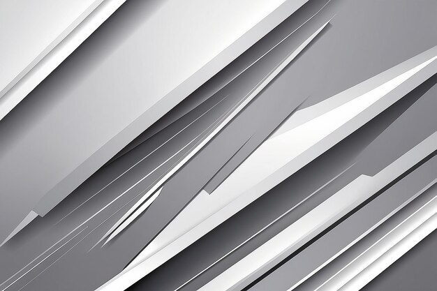 Photo gray and white diagonal line architecture geometry tech abstract subtle background vector