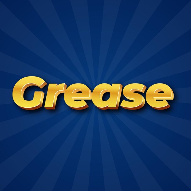 Grease text effect gold jpg attractive background card photo