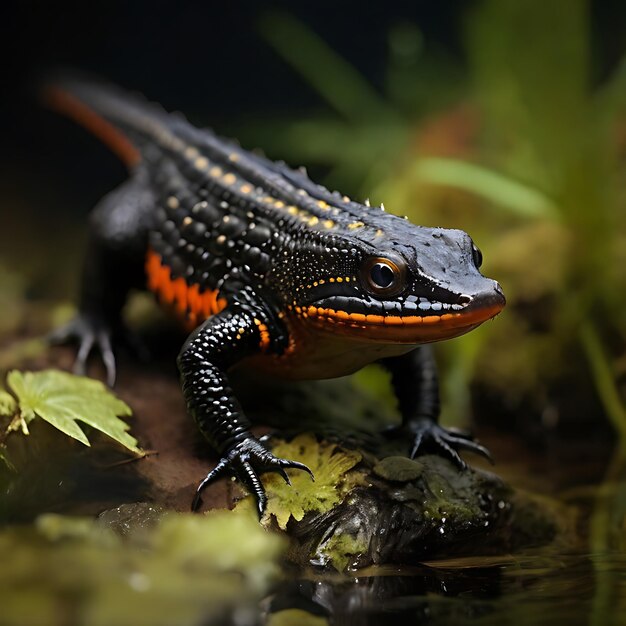 great crested newt generated by AI