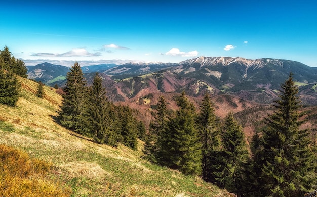 Great Fatra mountains in Slovakia