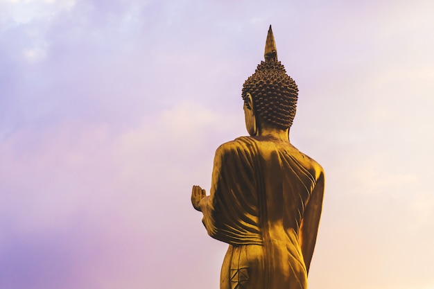 Great Golden Buddha statue 