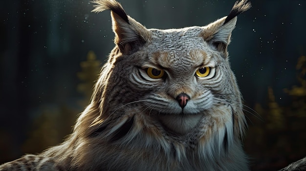 The great horned owl is a mythical creature.