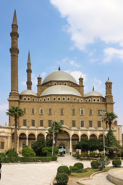 The great Mosque of Muhammad Ali Pasha or Alabaster Mosque. Egypt.