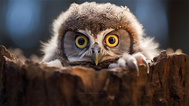 Photo great owl