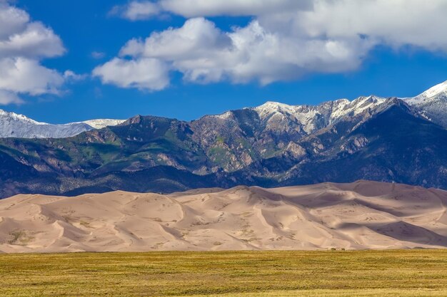 Photo great sand dunes national park in colorado